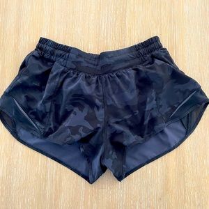 Barely worn Lululemon camo shorts!